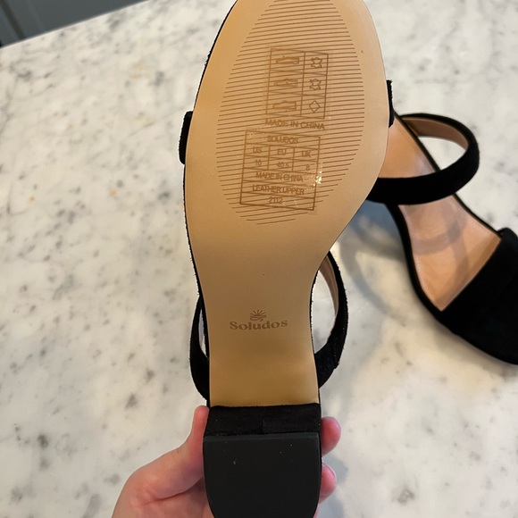 Soludos Ines Black Heel - Picture 4 of 6